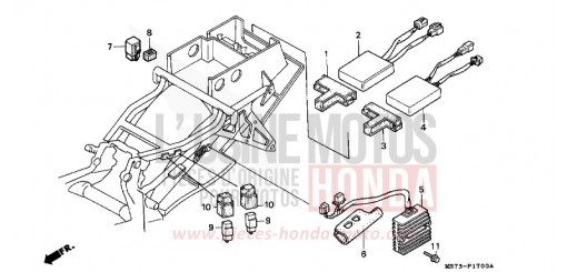 C.D.I. UNIT/RECTIFIER VFR750RJ de 1988